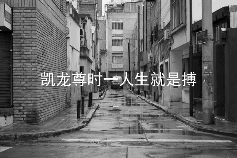 凯龙尊时一人生就是搏